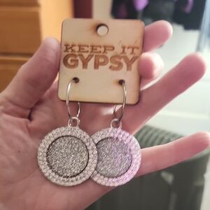 Keep It Gypsy Silver Hoop Earrings